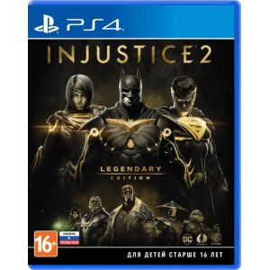 Игра Injustice 2. Legendary Edition PS4 Русская Версия - Б/У