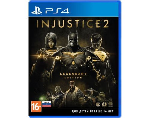 Фото №1 - Injustice 2. Legendary Edition PS4 Русская Версия - Б/У