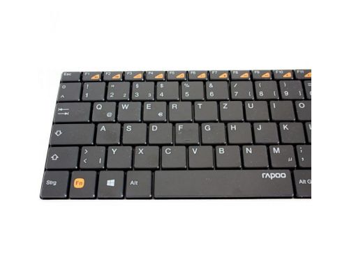 Фото №2 - RAPOO Wireless MultiMedia TouchPad Keyboard black (E9180p)