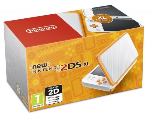 Фото №1 - New Nintendo 2DS XL White-Orange