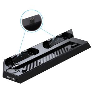 Подставка Kootek Vertical Stand Cooling Fan for PS4 Slim