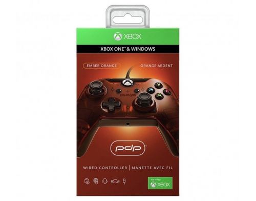 Фото №2 - Xbox One Ember Orange  Wired Controller