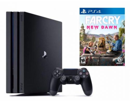 Фото №1 - Sony PlayStation 4 PRO 1 Tb + Игра Far Cry New Dawn (Гарантия 18 месяцев)