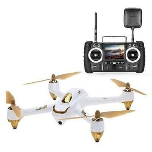 Квадрокоптер Hubsan X4 FPV Brushless 5,8 ГГц HD GPS Altitude 2,4 ГГц RTF (H501S-S White)