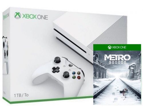 Фото №1 - Xbox ONE S 1TB + игра METRO Exodus (Гарантия 18 месяцев)