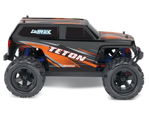 Фото №9 - Автомобиль Traxxas LaTrax Teton Monster 1:18 RTR 258 мм 4WD 2,4 ГГц (76054-5 Orange)