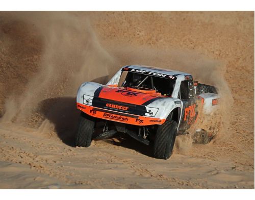 Фото №9 - Автомобиль Traxxas Desert Racer 1:8 RTR 694 мм 4WD 2,4 ГГц (85076-4 Fox)