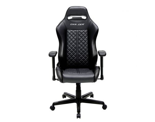 Фото №2 - Кресло для геймеров DXRACER DRIFTING OH/DH73/N(чёрный)PU кожа, Al основание