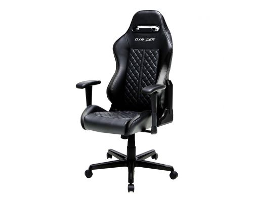 Фото №1 - Кресло для геймеров DXRACER DRIFTING OH/DH73/N(чёрный)PU кожа, Al основание