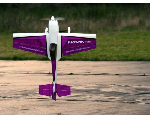 Фото №4 - Самолёт р/у Precision Aerobatics Katana Mini 1020мм KIT (фиолетовый)