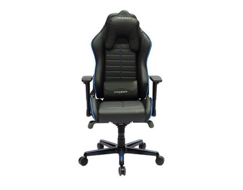 Фото №2 - Кресло для геймеров DXRACER DRIFTING OH/DJ133/NB (чёрное/синие встаки) Vinil кожа, Al основа