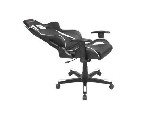 Фото №2 - Кресло для геймеров DXRACER FORMULA OH/FD57/NW (чёрное/белые вставки) Vinil/PU кожа, нейлон основа