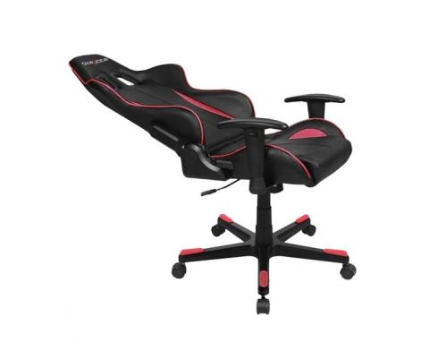 Фото №2 - Кресло для геймеров DXRACER FORMULA OH/FD57/NR (чёрное/красные вставки) Vinil/PU кожа, нейлон основа