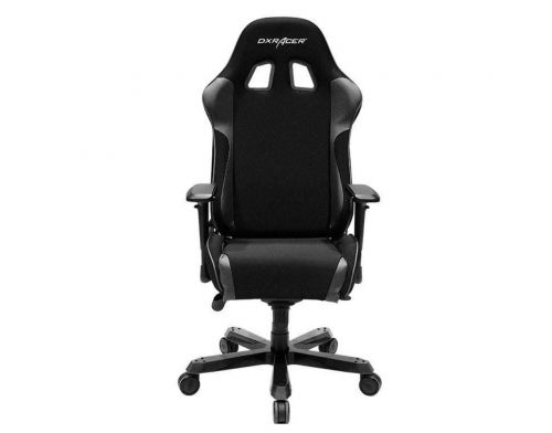 Фото №2 - Кресло для геймеров DXRACER KING OH/KS11/N (чёрное) текстиль+PU кожа, Al основа