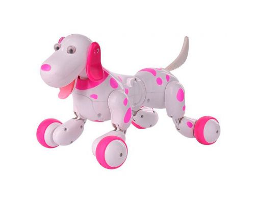Фото №1 - Робот-собака р/у HappyCow Smart Dog (розовый)