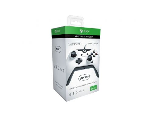Фото №4 - PDP Wired Controller Arctic White для Xbox One
