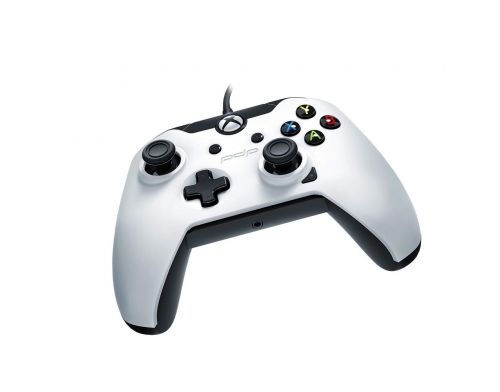Фото №5 - PDP Wired Controller Arctic White для Xbox One