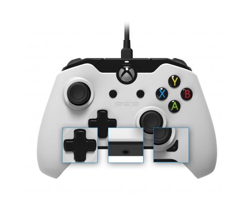 Фото №6 - PDP Wired Controller Arctic White для Xbox One