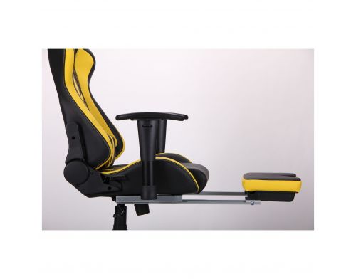 Фото №4 - Кресло VR Racer BattleBee черный/желтый