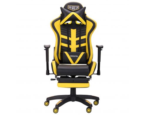 Фото №6 - Кресло VR Racer BattleBee черный/желтый