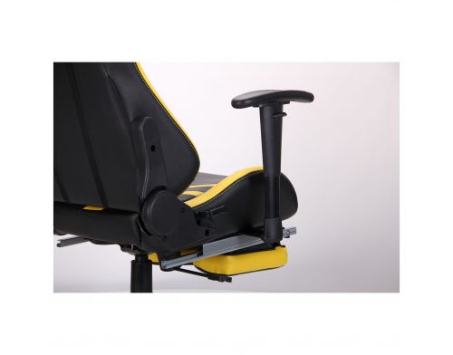 Фото №12 - Кресло VR Racer BattleBee черный/желтый
