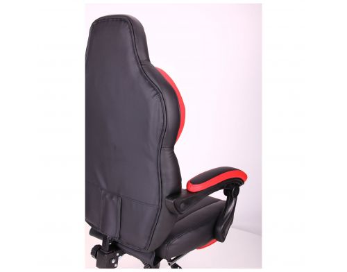 Фото №4 - Кресло VR Racer Edge Iron черный/красный