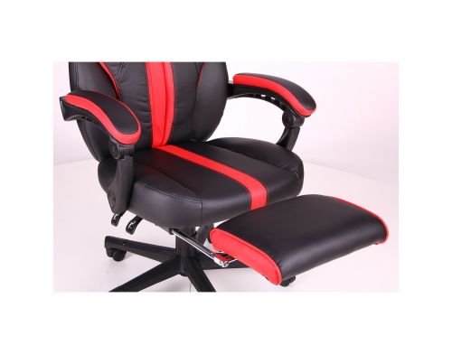 Фото №7 - Кресло VR Racer Edge Iron черный/красный