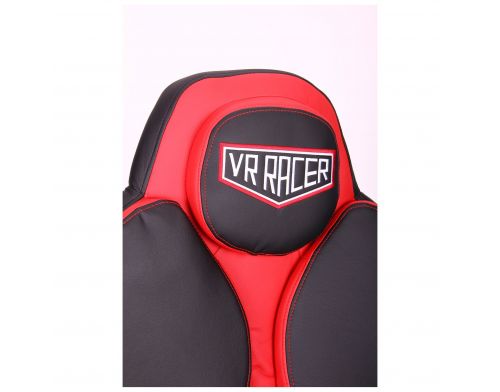 Фото №8 - Кресло VR Racer Edge Iron черный/красный