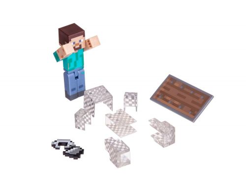 Фото №2 - Игровая фигурка Minecraft Steve in Chain Armor серия 4