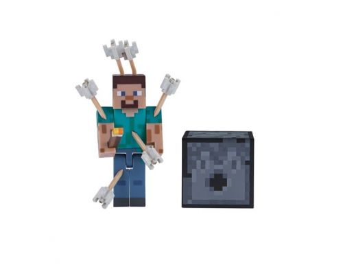 Фото №1 - Игровая фигурка Minecraft Steve with Arrow серия 4