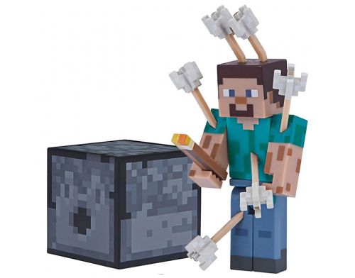 Фото №2 - Игровая фигурка Minecraft Steve with Arrow серия 4