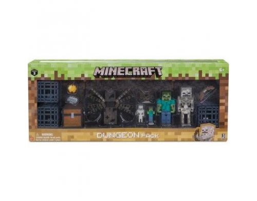 Фото №5 - Игровая коллекционная фигурка Minecraft Dungeon серия 3, набор 6 шт.