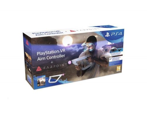 Фото №1 - Playstation VR Aim Controller PS4 + игра Farpoint Б/У (Гарантия 3 месяца)