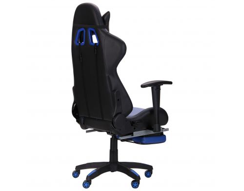 Фото №2 - Кресло VR Racer Magnus черный/синий