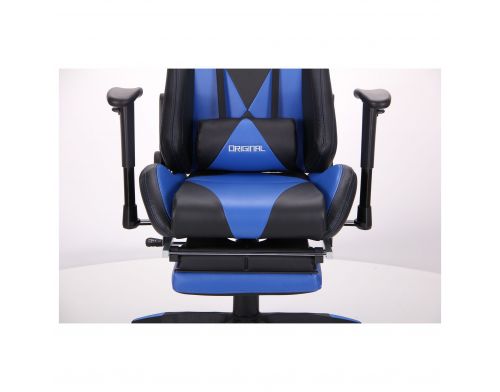 Фото №11 - Кресло VR Racer Magnus черный/синий
