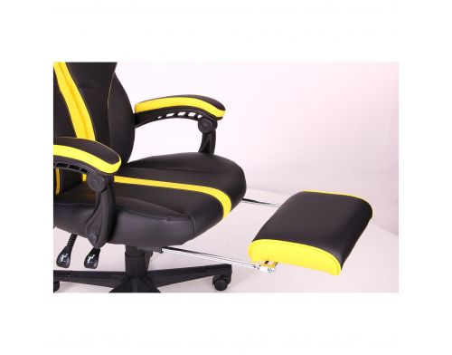 Фото №8 - Кресло VR Racer Edge Throne черный/желтый