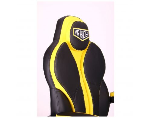 Фото №9 - Кресло VR Racer Edge Throne черный/желтый