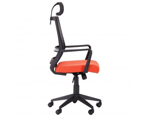 Фото №2 - Кресло Radon черный/оранжевый