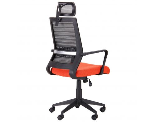 Фото №3 - Кресло Radon черный/оранжевый