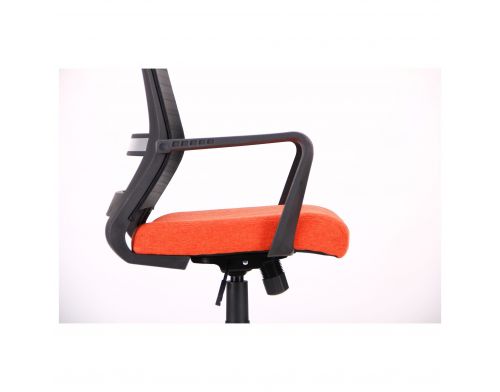 Фото №5 - Кресло Radon черный/оранжевый