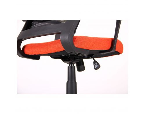 Фото №10 - Кресло Radon черный/оранжевый