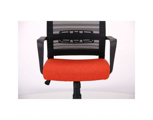 Фото №12 - Кресло Radon черный/оранжевый