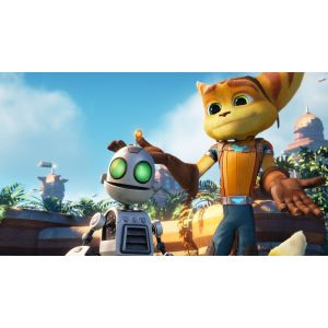 Игра Ratchet & Clank русская версия PS4 Б/У