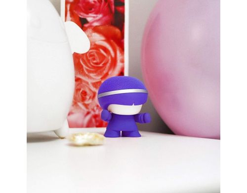 Фото №3 - Акустика XOOPAR - Mini XBOY (7,5 cm, фиолетовая, Bluetooth, моно)