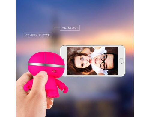 Фото №8 - Акустика XOOPAR - Mini XBOY (7,5 cm, розовый, Bluetooth)
