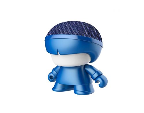 Фото №1 - Акустика XOOPAR - Mini XBOY (7,5 cm, синий металлик, Bluetooth)