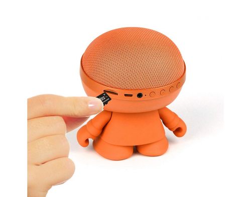 Фото №4 - Акустика XOOPAR - XBOY GLOW (12 cm, оранжевая, Bluetooth, стерео, с MP3-проигрывателем с SD-карты)