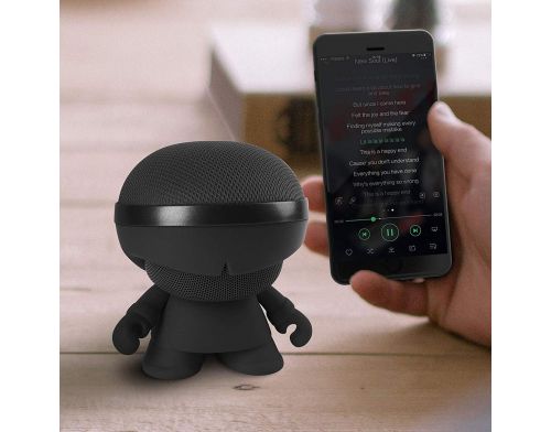 Фото №5 - Акустика XOOPAR - XBOY GLOW (12 cm, чёрная, Bluetooth, стерео, с MP3-проигрывателем с SD-карты)
