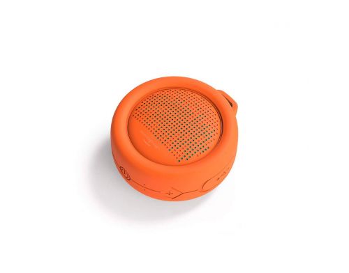 Фото №1 - Влагозащищенная акустика XOOPAR – SPLASH POP (оранжевая, SD карта)