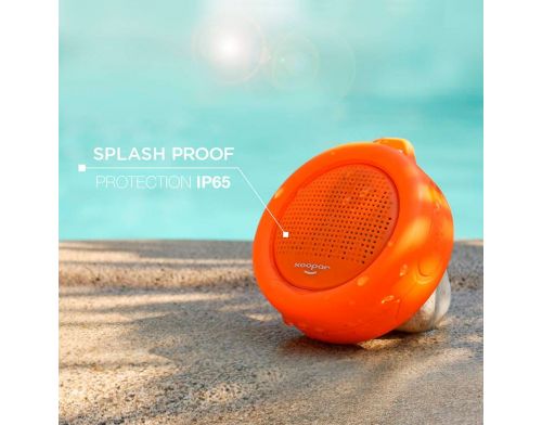 Фото №4 - Влагозащищенная акустика XOOPAR – SPLASH POP (оранжевая, SD карта)